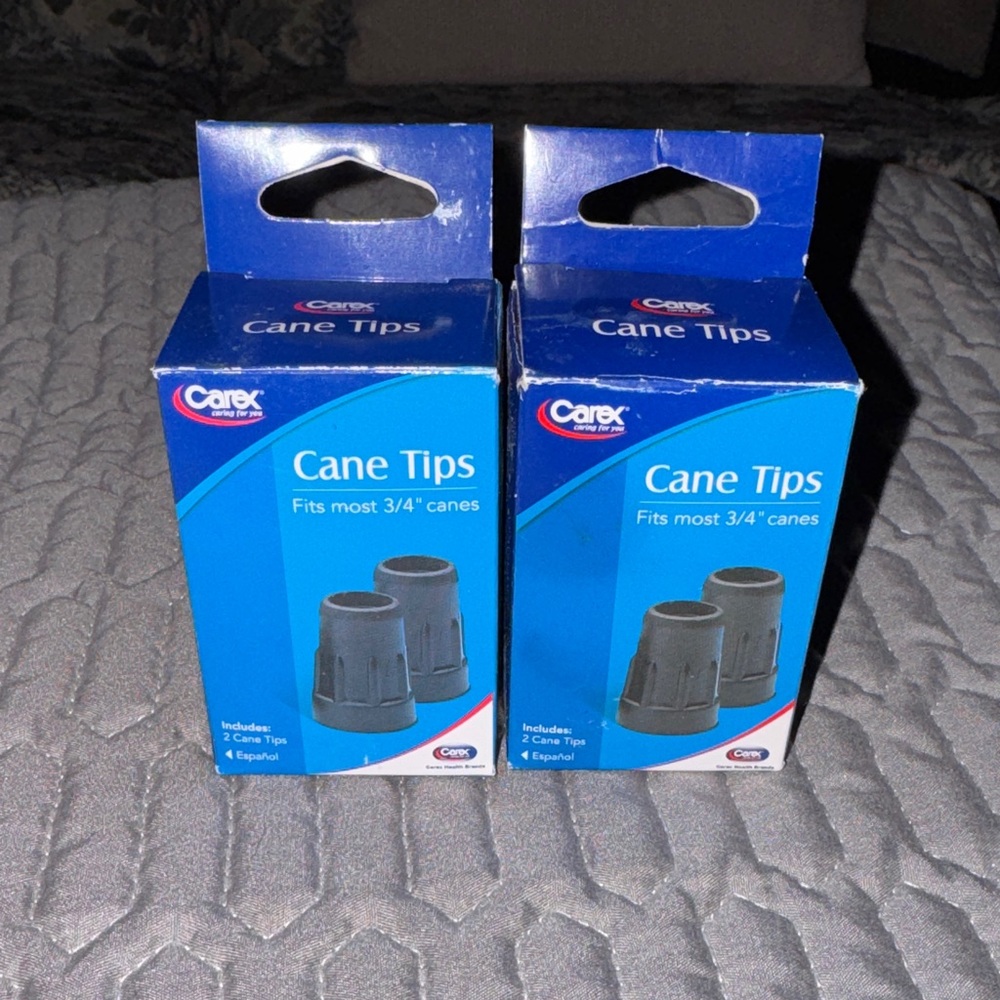 Carex Cane Tips (2/box)